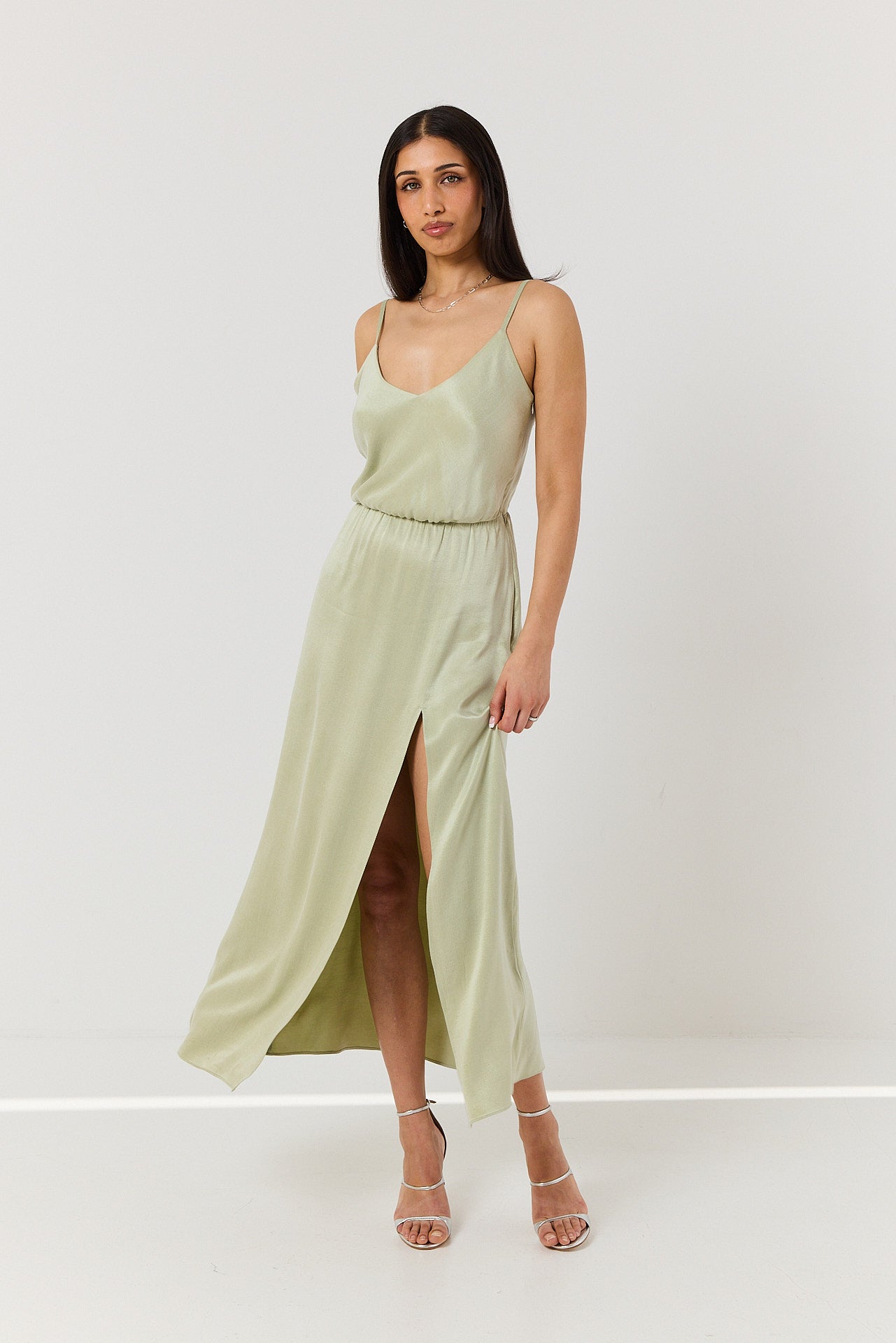 Sukienka Cameron pale green