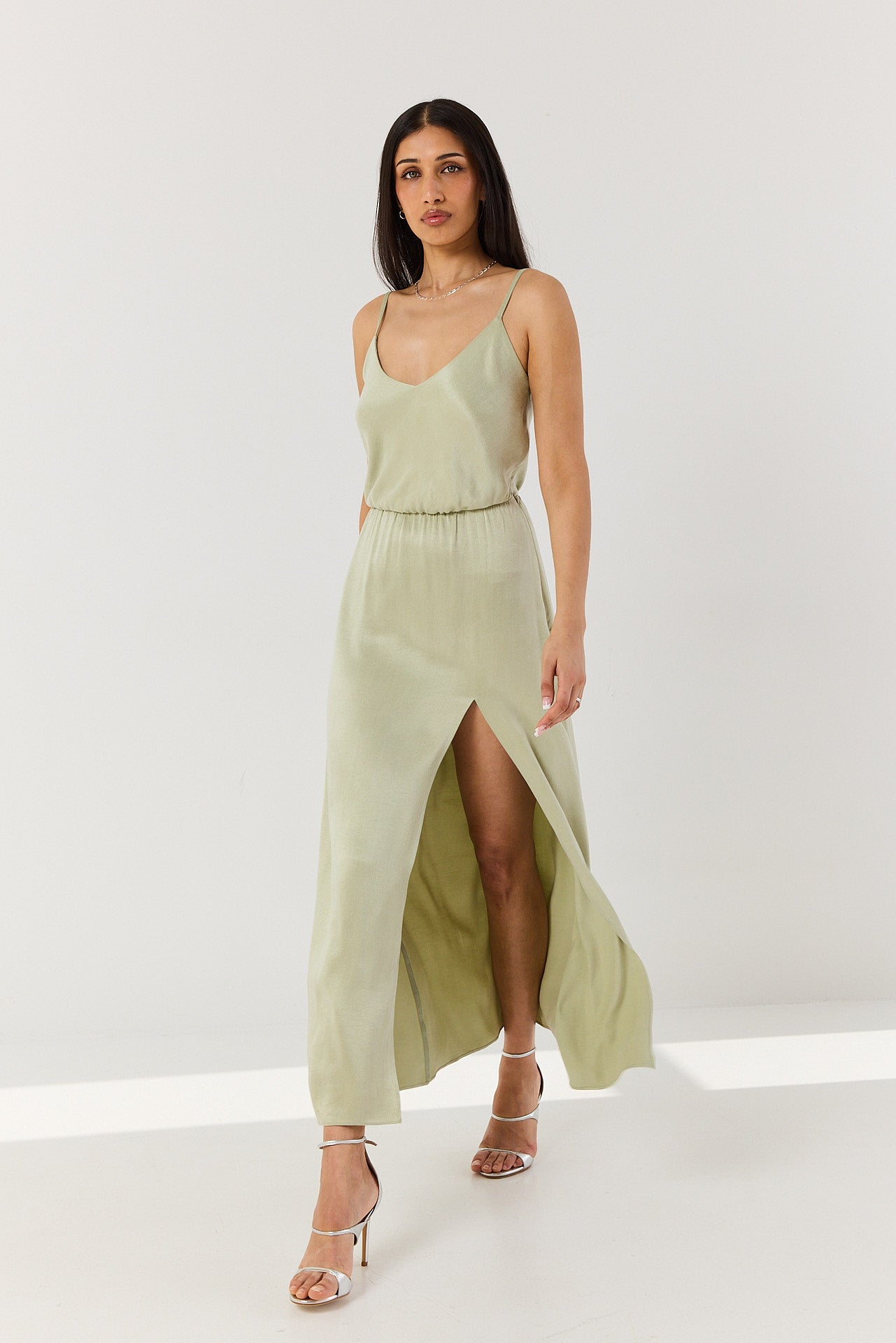 Sukienka Cameron pale green