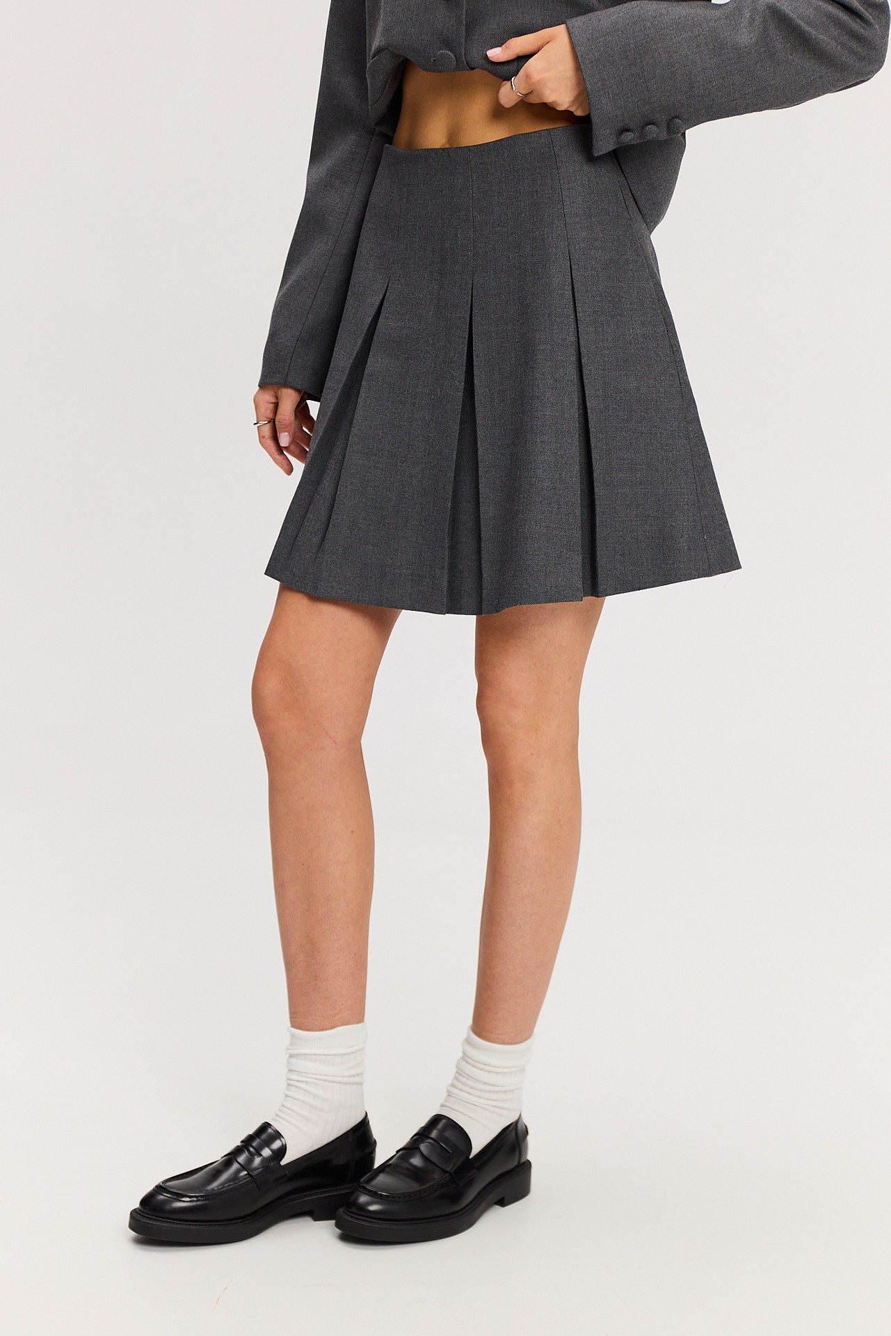 Spódnica Uma wool grey