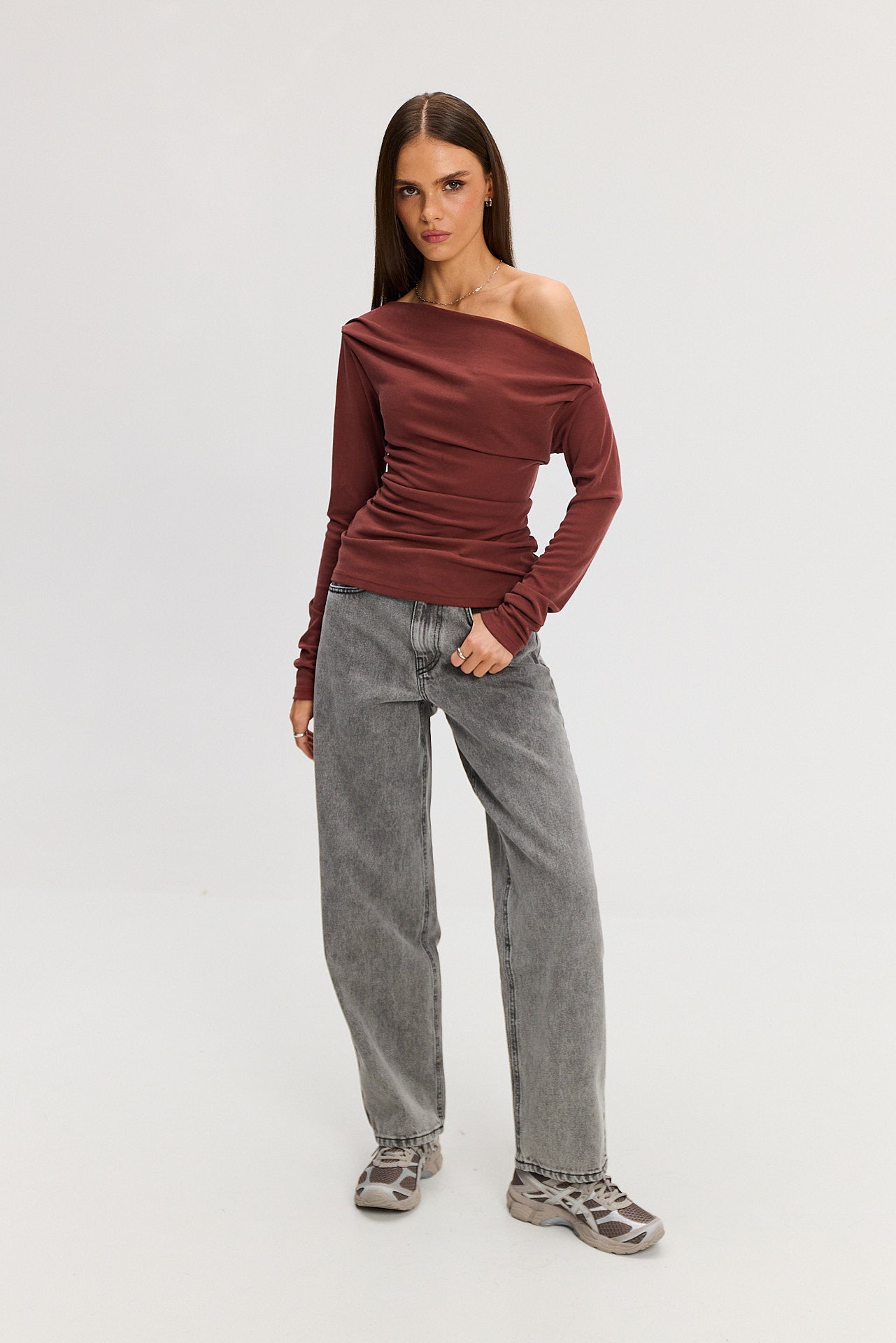 Longsleeve Romy rust
