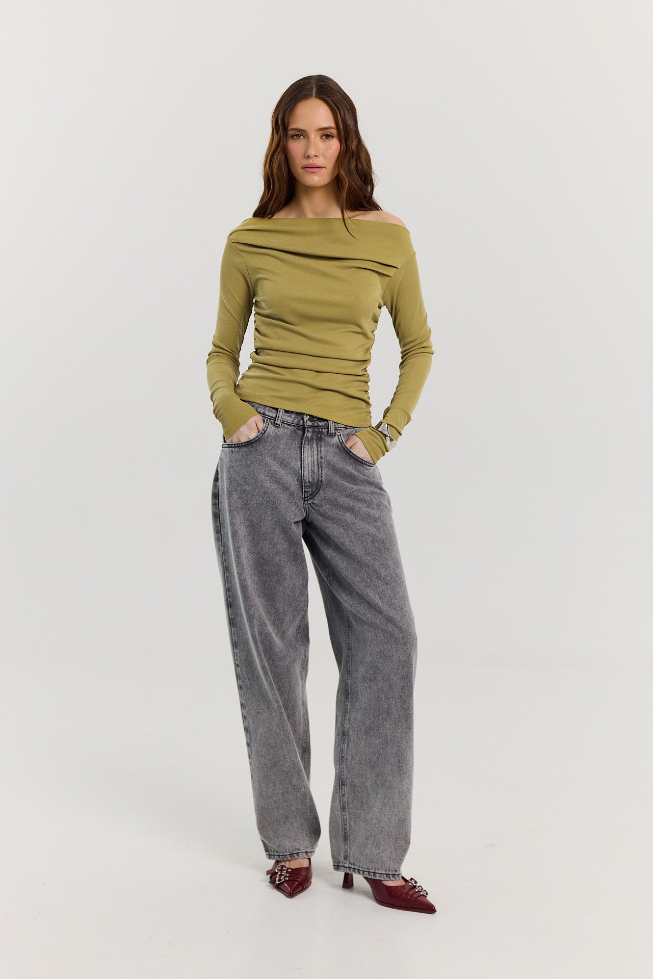 Longsleeve Romy lime