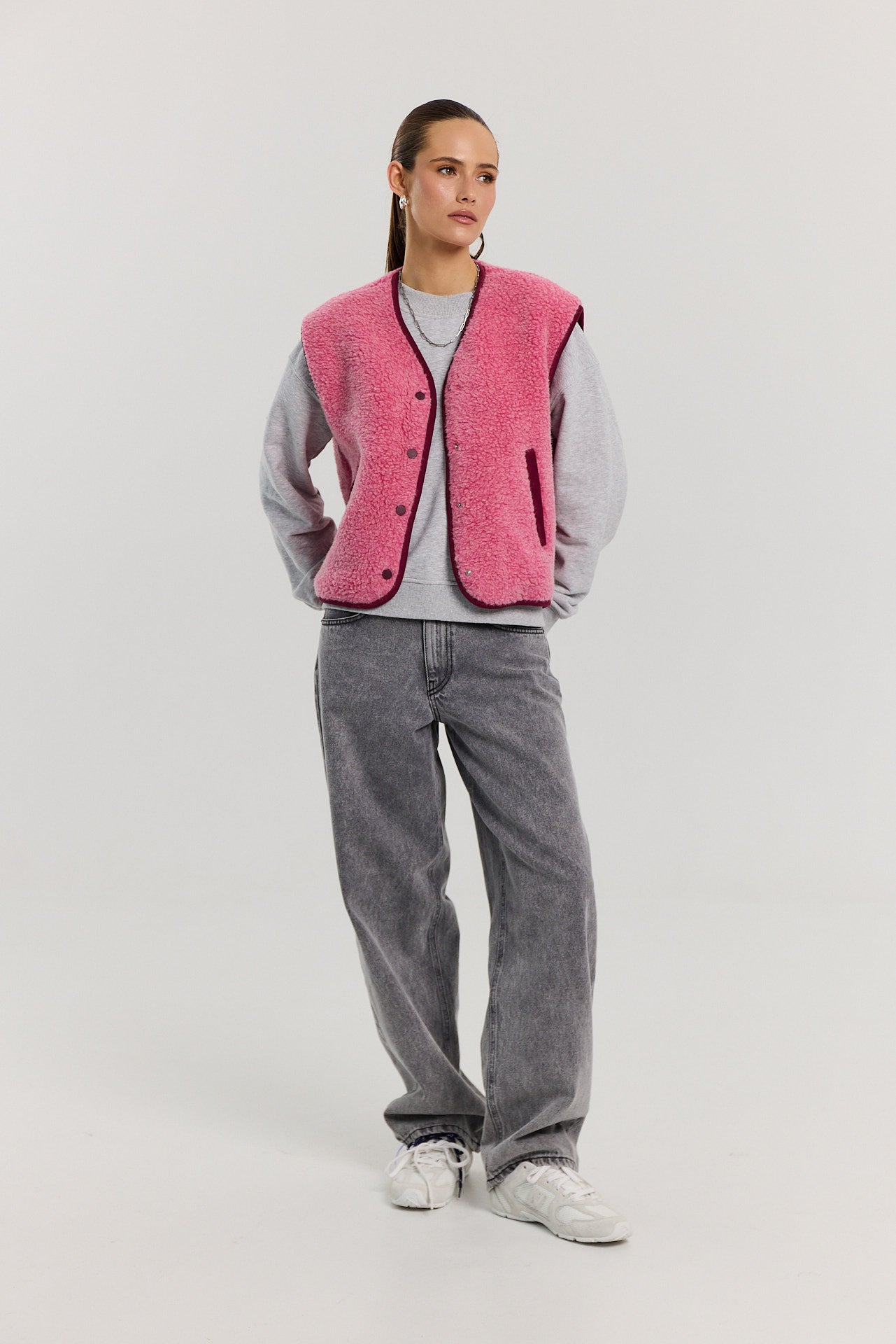 Jeansy Parker light grey