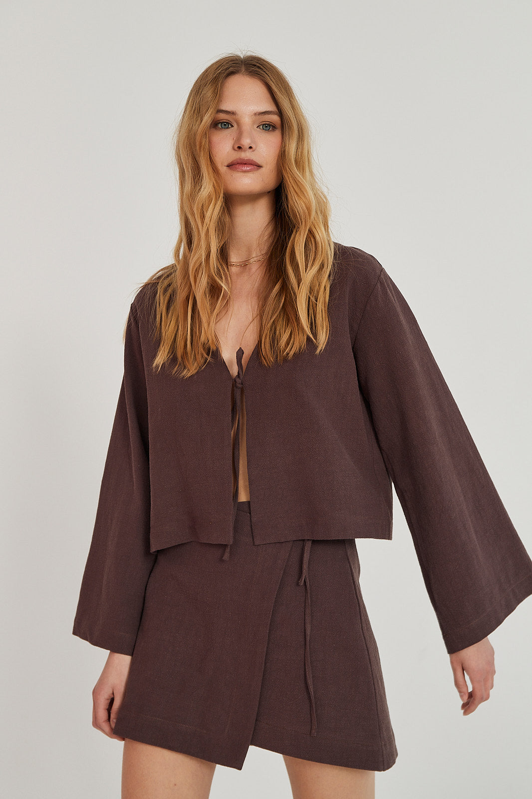 Koszula Abby chocolate