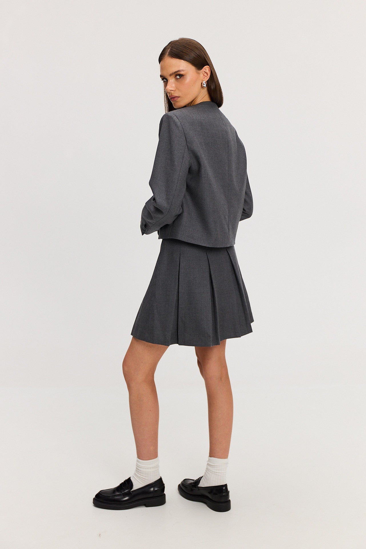 Marynarka Tate wool grey