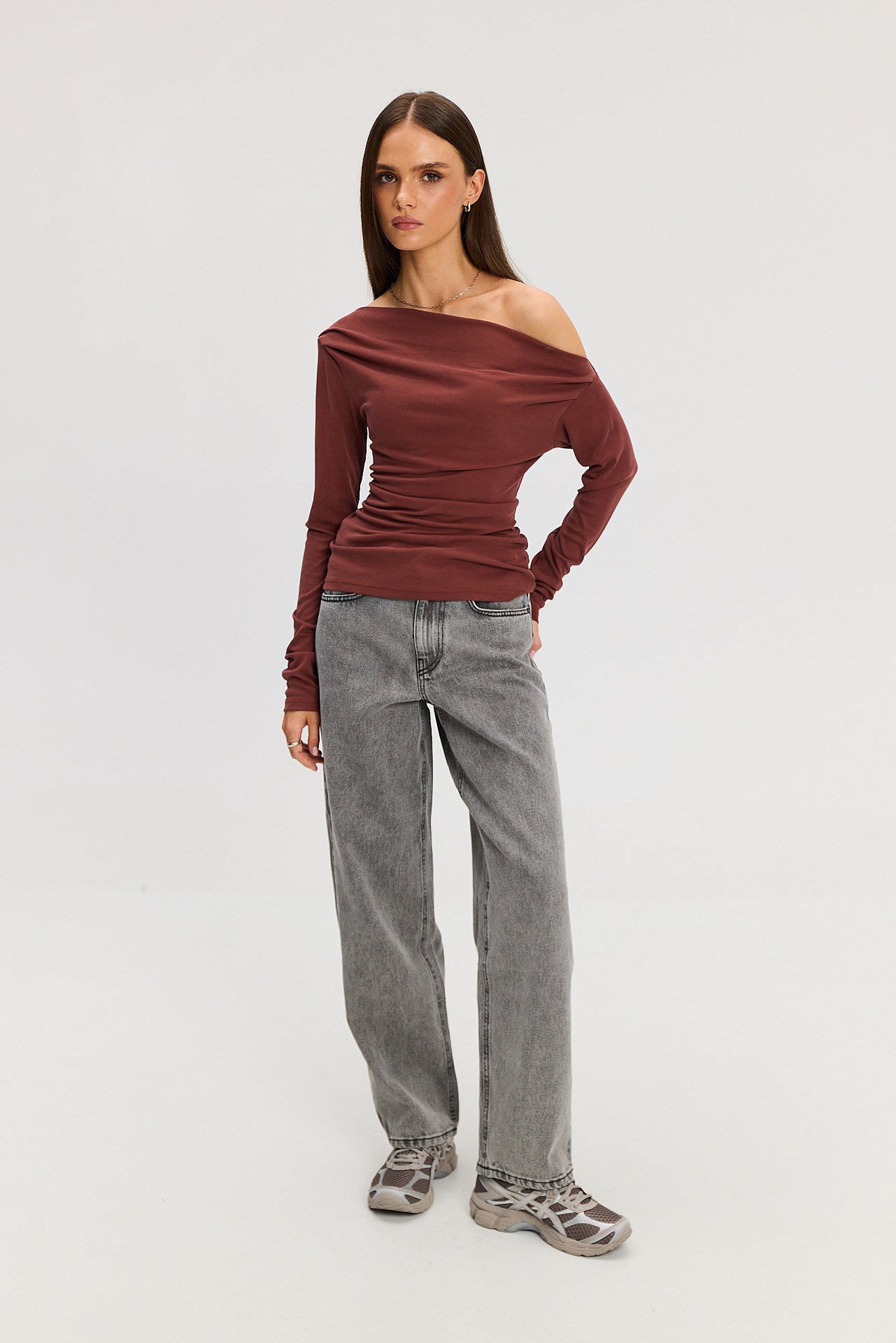 Longsleeve Romy rust
