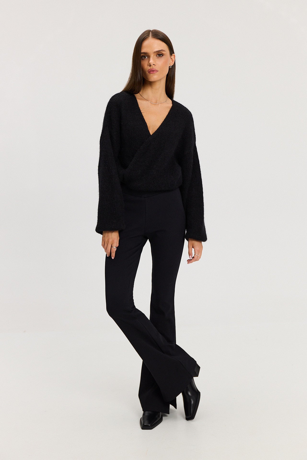 Sweter kardigan Ingrid black