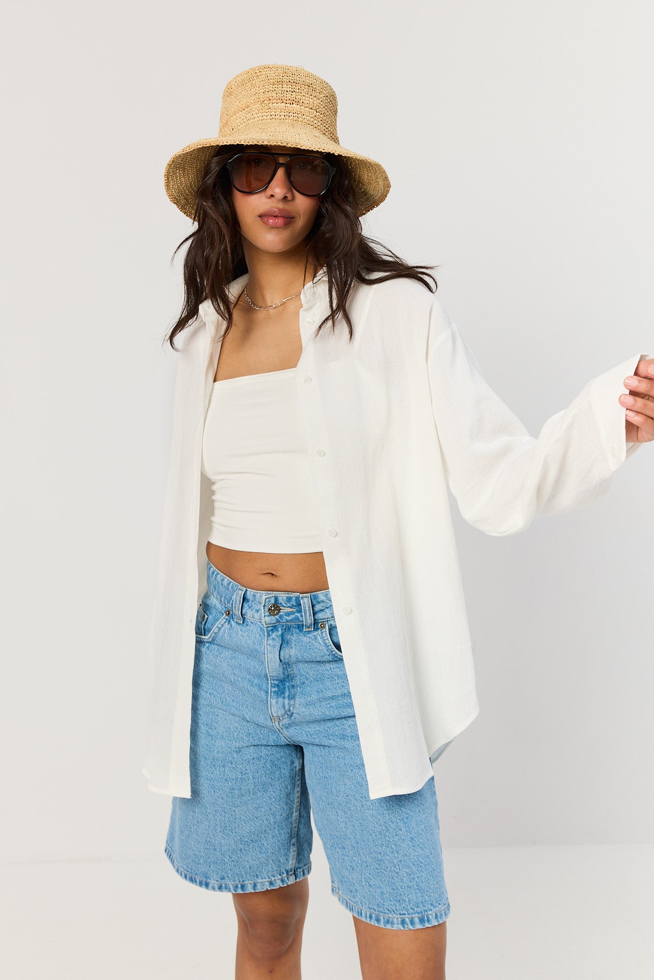 Koszula Aloha white