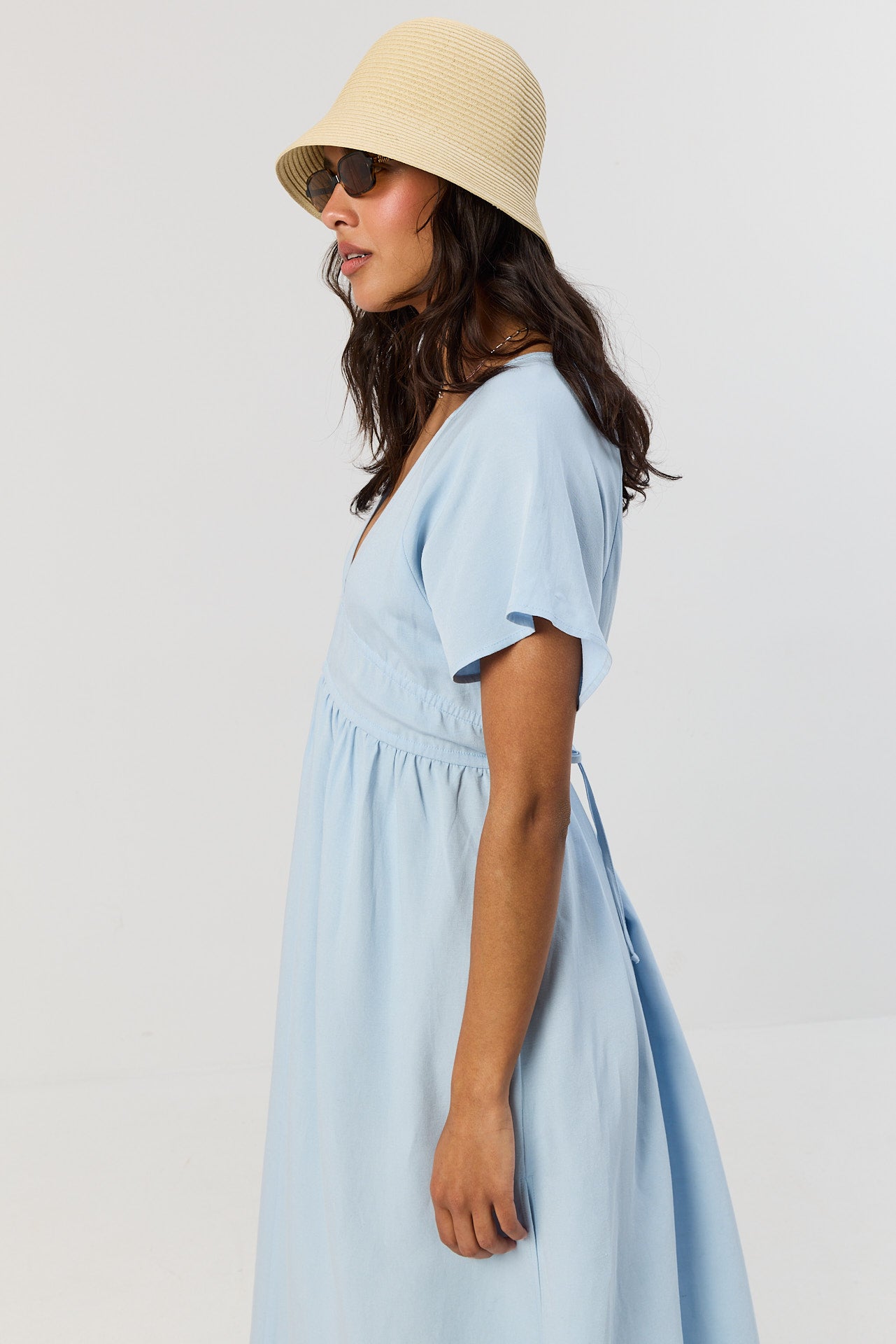 Sukienka Noah powder blue
