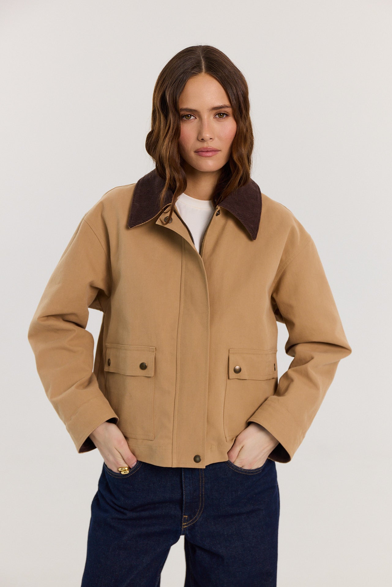 Kurtka Simon beige