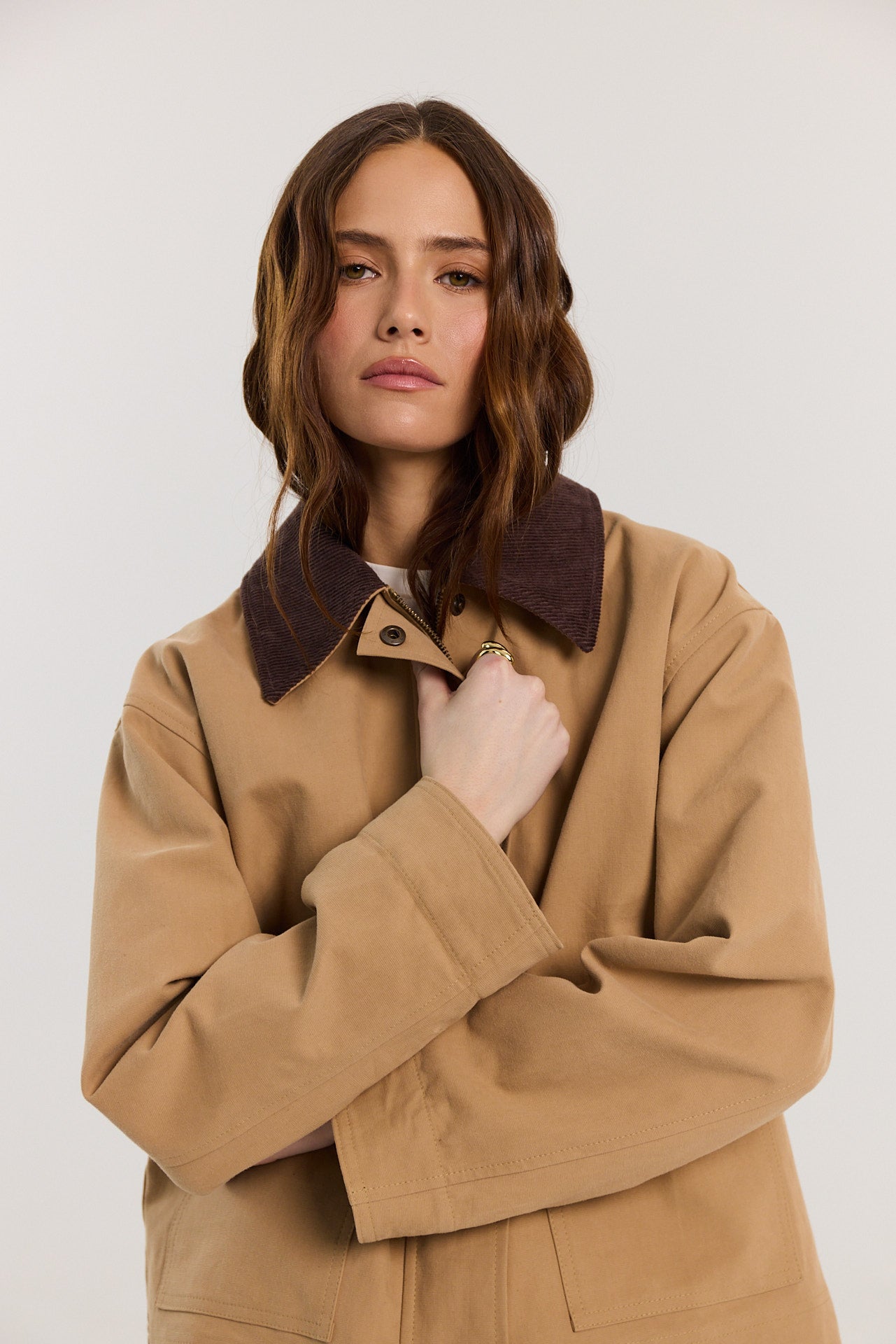 Kurtka Simon beige