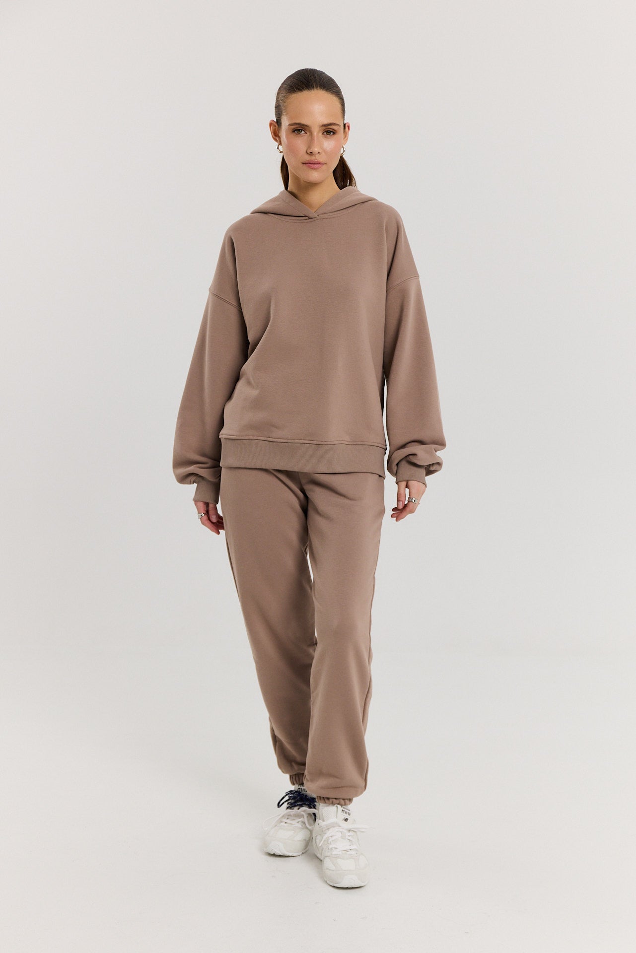 Bluza Boyfriend Hoodie latte